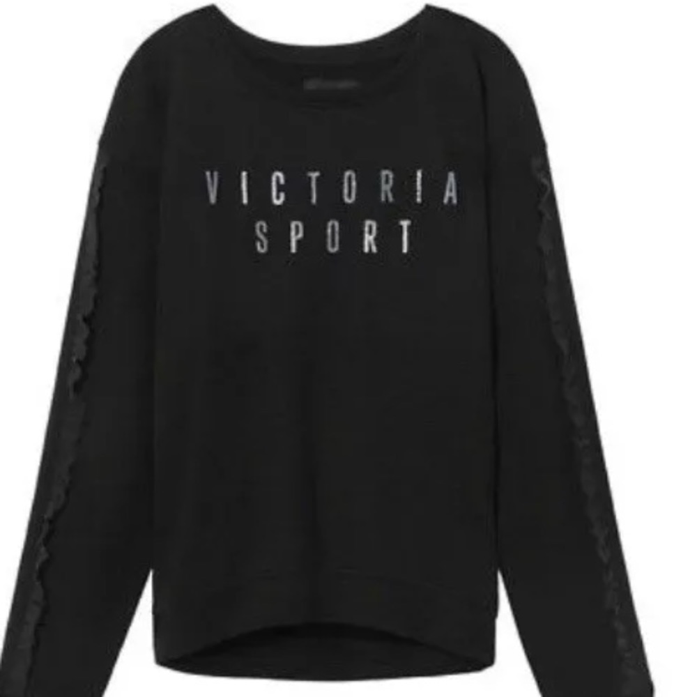 Victoria secret sport black sweatshirt size large